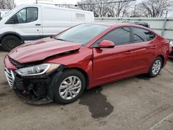 Hyundai Elantra Vehiculos salvage en venta: 2017 Hyundai Elantra SE