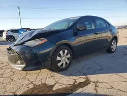 Salvage cars for sale at Lebanon, TN auction: 2017 Toyota Corolla L