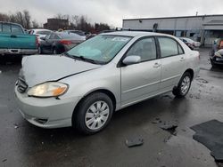 Toyota salvage cars for sale: 2004 Toyota Corolla CE