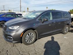 Chrysler Pacifica Hybrid Touring l salvage cars for sale: 2022 Chrysler Pacifica Hybrid Touring L