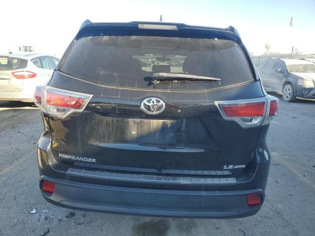 2015 Toyota Highlander LE