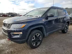 Jeep salvage cars for sale: 2018 Jeep Compass Trailhawk