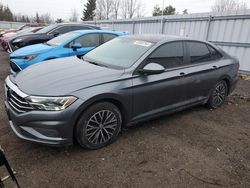 Salvage cars for sale at Bowmanville, ON auction: 2019 Volkswagen Jetta SEL