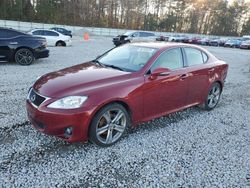 Lexus is salvage cars for sale: 2012 Lexus IS 250