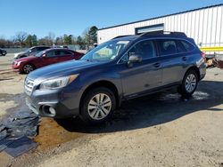 Salvage cars for sale at Shreveport, LA auction: 2017 Subaru Outback 2.5I Premium