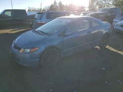 Honda Civic lx salvage cars for sale: 2007 Honda Civic LX