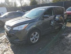 Salvage cars for sale at Waldorf, MD auction: 2015 Ford Escape SE