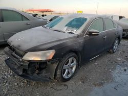 Salvage cars for sale at auction: 2013 Volkswagen Passat SE