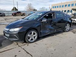 Chevrolet salvage cars for sale: 2018 Chevrolet Volt LT