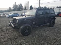 Jeep salvage cars for sale: 2018 Jeep Wrangler Unlimited Sport