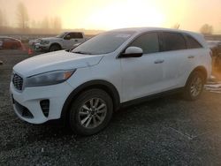 Salvage cars for sale at Arlington, WA auction: 2019 KIA Sorento L