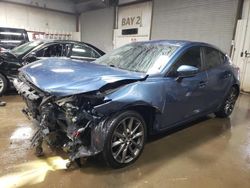 Salvage cars for sale at Elgin, IL auction: 2018 Mazda 3 Grand Touring