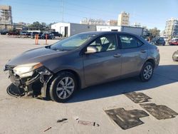 Salvage cars for sale at New Orleans, LA auction: 2015 Toyota Corolla L