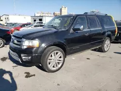 2017 Ford Expedition EL Platinum en venta en New Orleans, LA