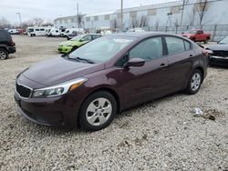 2018 KIA Forte LX en venta en Franklin, WI