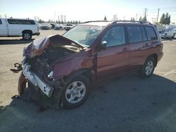 Toyota Highlander salvage cars for sale: 2007 Toyota Highlander