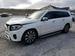 Salvage cars for sale at Northfield, OH auction: 2017 Mercedes-Benz GLS 450 4matic