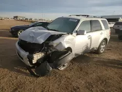 Salvage cars for sale from Copart Brighton, CO: 2012 Ford Escape Limited