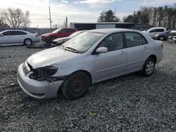 Salvage cars for sale at Mebane, NC auction: 2005 Toyota Corolla CE