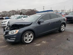 Volvo s60 t5 salvage cars for sale: 2014 Volvo S60 T5