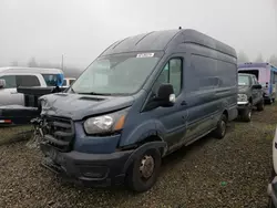 Salvage trucks for sale at Graham, WA auction: 2020 Ford Transit T-250