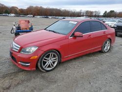 Mercedes-Benz salvage cars for sale: 2013 Mercedes-Benz C 250