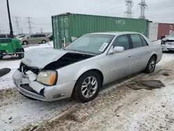 Salvage cars for sale at Elgin, IL auction: 2002 Cadillac Deville