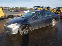 2006 Honda Accord EX en venta en Dunn, NC