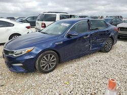 Salvage cars for sale at Taylor, TX auction: 2020 KIA Optima EX