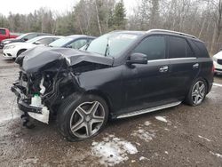 Salvage cars for sale at Cookstown, ON auction: 2016 Mercedes-Benz GLE 350D 4matic