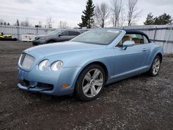 2008 Bentley Continental GTC en venta en Bowmanville, ON