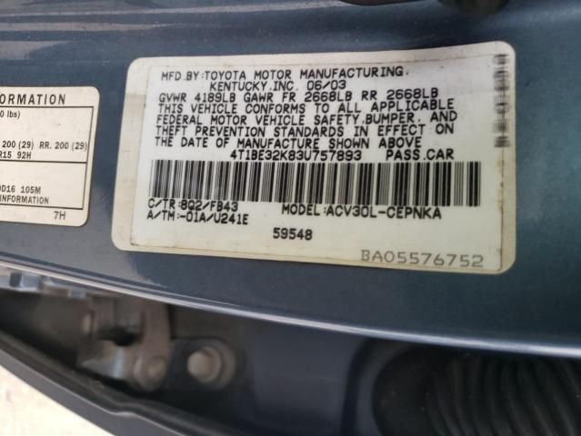 2003 Toyota Camry LE