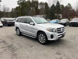 Mercedes-Benz gls-Class salvage cars for sale: 2017 Mercedes-Benz GLS 450 4matic