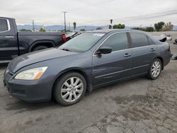 Salvage cars for sale at Colton, CA auction: 2007 Honda Accord EX