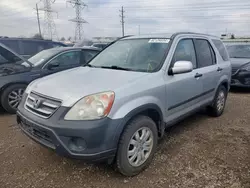 Salvage cars for sale at Elgin, IL auction: 2006 Honda CR-V EX