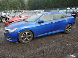 Vehiculos salvage en venta de Copart Graham, WA: 2018 Honda Civic Touring