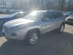 2015 Jeep Cherokee Limited en venta en Glassboro, NJ