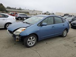 Salvage cars for sale at Martinez, CA auction: 2004 Toyota Prius