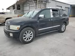 Salvage cars for sale at Corpus Christi, TX auction: 2010 Infiniti QX56