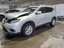 Salvage cars for sale at Candia, NH auction: 2016 Nissan Rogue S