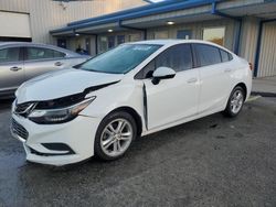 Salvage cars for sale from Copart Savannah, GA: 2018 Chevrolet Cruze LT