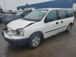 Ford Freestar salvage cars for sale: 2007 Ford Freestar