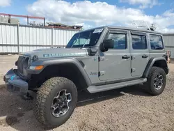 Jeep salvage cars for sale: 2023 Jeep Wrangler Rubicon 4XE