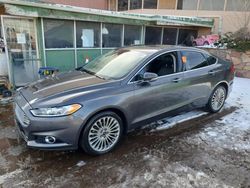 Ford Fusion salvage cars for sale: 2016 Ford Fusion Titanium