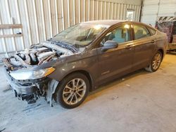 Salvage cars for sale at Abilene, TX auction: 2019 Ford Fusion SE