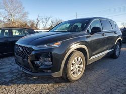 Salvage cars for sale at Bridgeton, MO auction: 2019 Hyundai Santa FE SEL