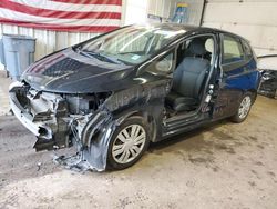 Salvage cars for sale at Lyman, ME auction: 2016 Honda FIT LX