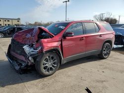 Chevrolet Traverse salvage cars for sale: 2020 Chevrolet Traverse RS