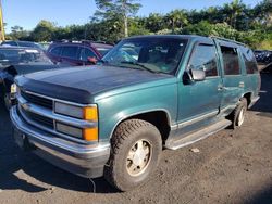 Chevrolet Tahoe salvage cars for sale: 1997 Chevrolet Tahoe C1500