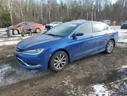 Chrysler salvage cars for sale: 2015 Chrysler 200 C